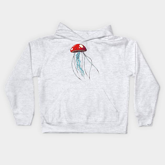 Poison Jelly Kids Hoodie by reddprime